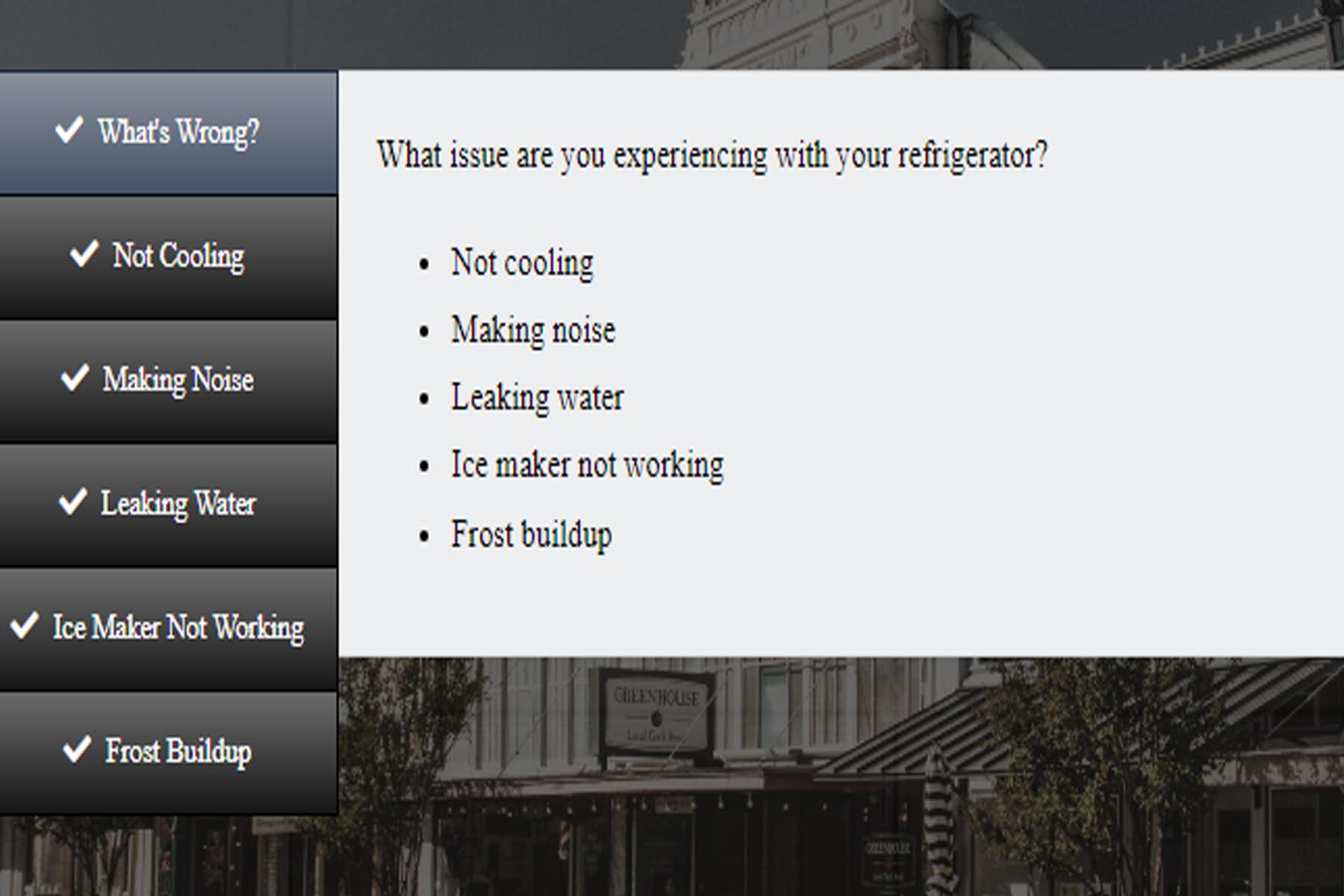 AA Appliance Repair: Refrigerator Diagnostic Tool Georgetown 