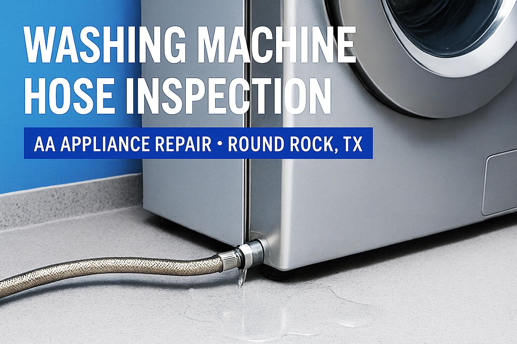 According to the Insurance Institute for Business & Home Safety, the average water damage claim from a washer leak exceeds $5,300—excluding mold remediation and flooring replacement in Round Rock TX