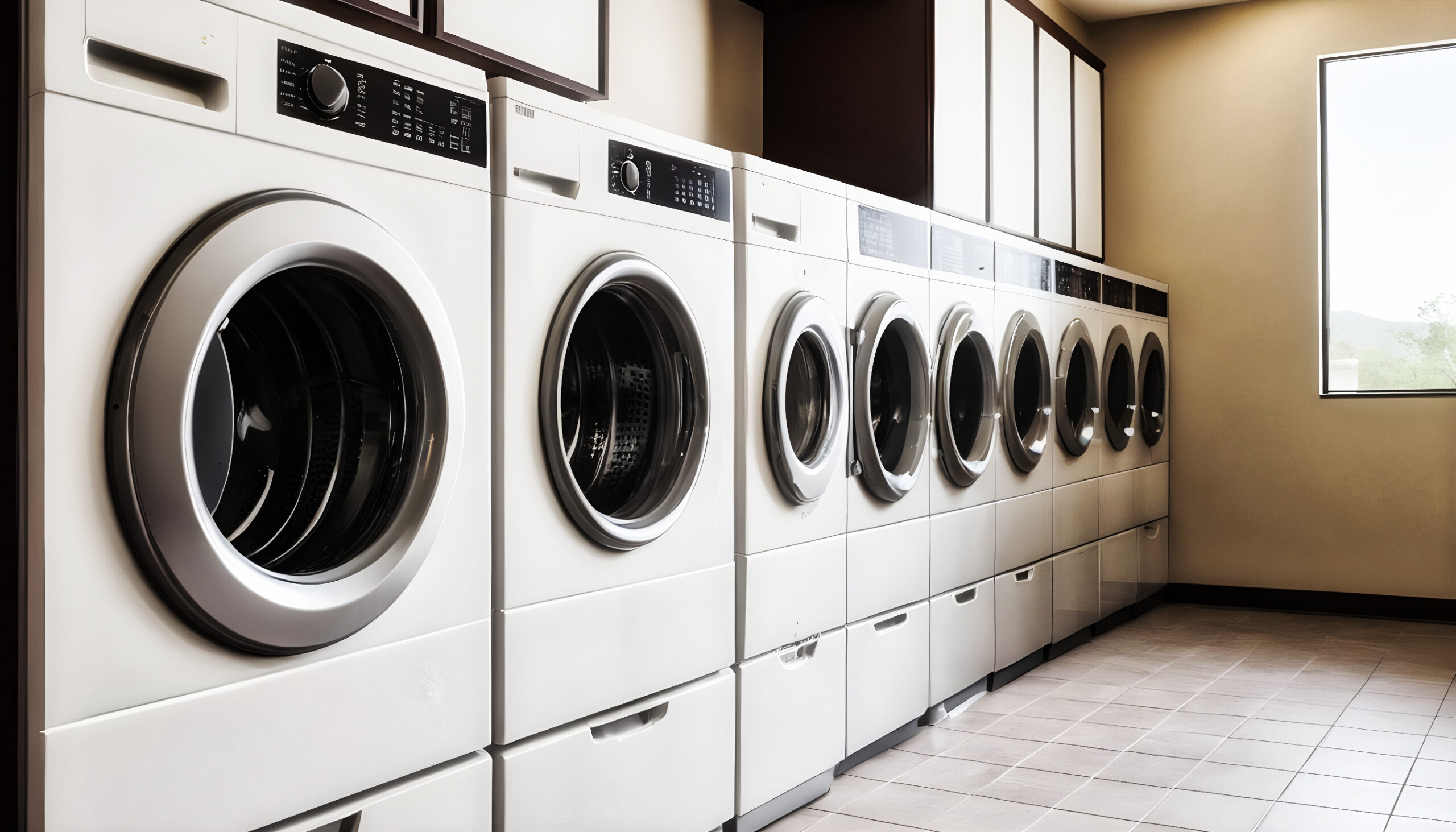 Coin-operated washer repair services for Dexter, Whirlpool, and Maytag brands in Lakeway, TX