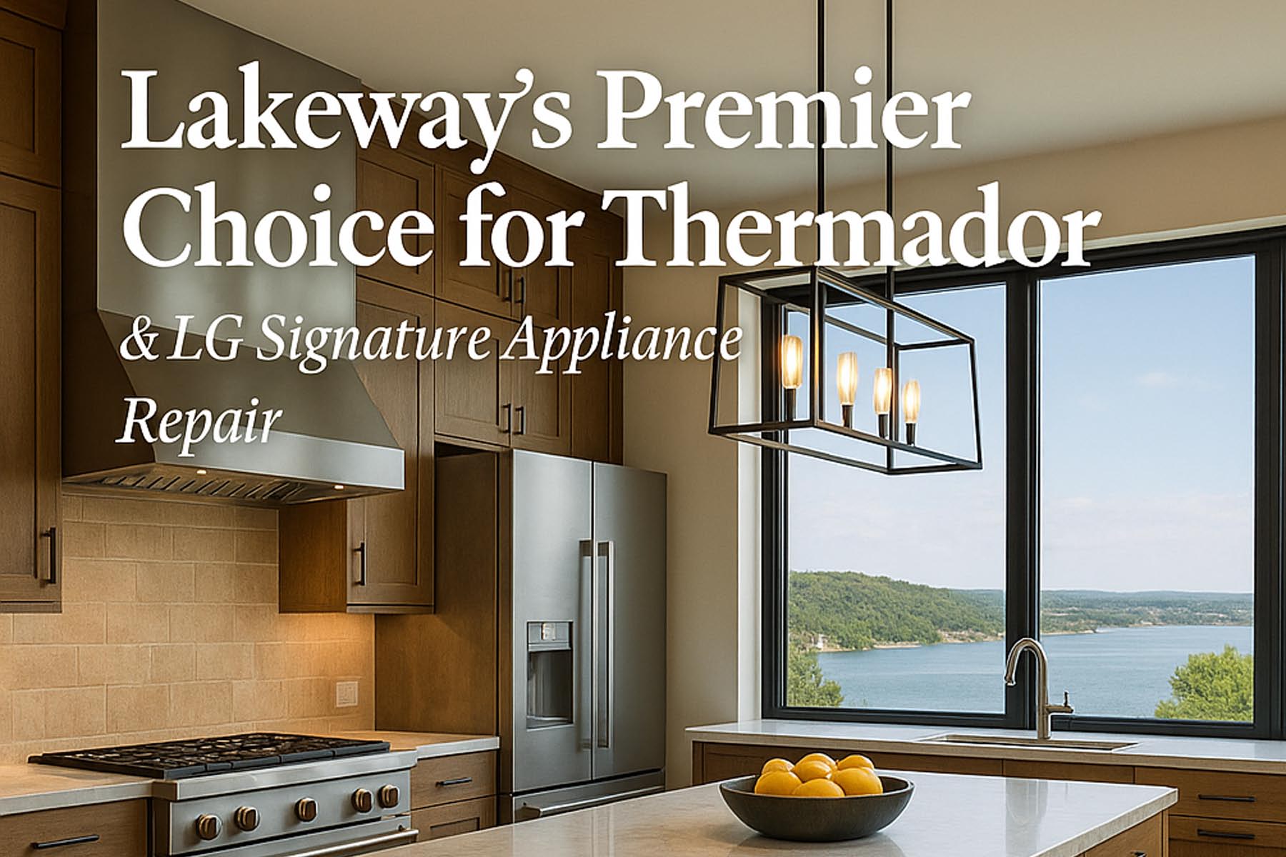 LG Signature, Viking & Thermador Repair Lakeway, TX — Trusted by Lake Travis’ Finest Homes