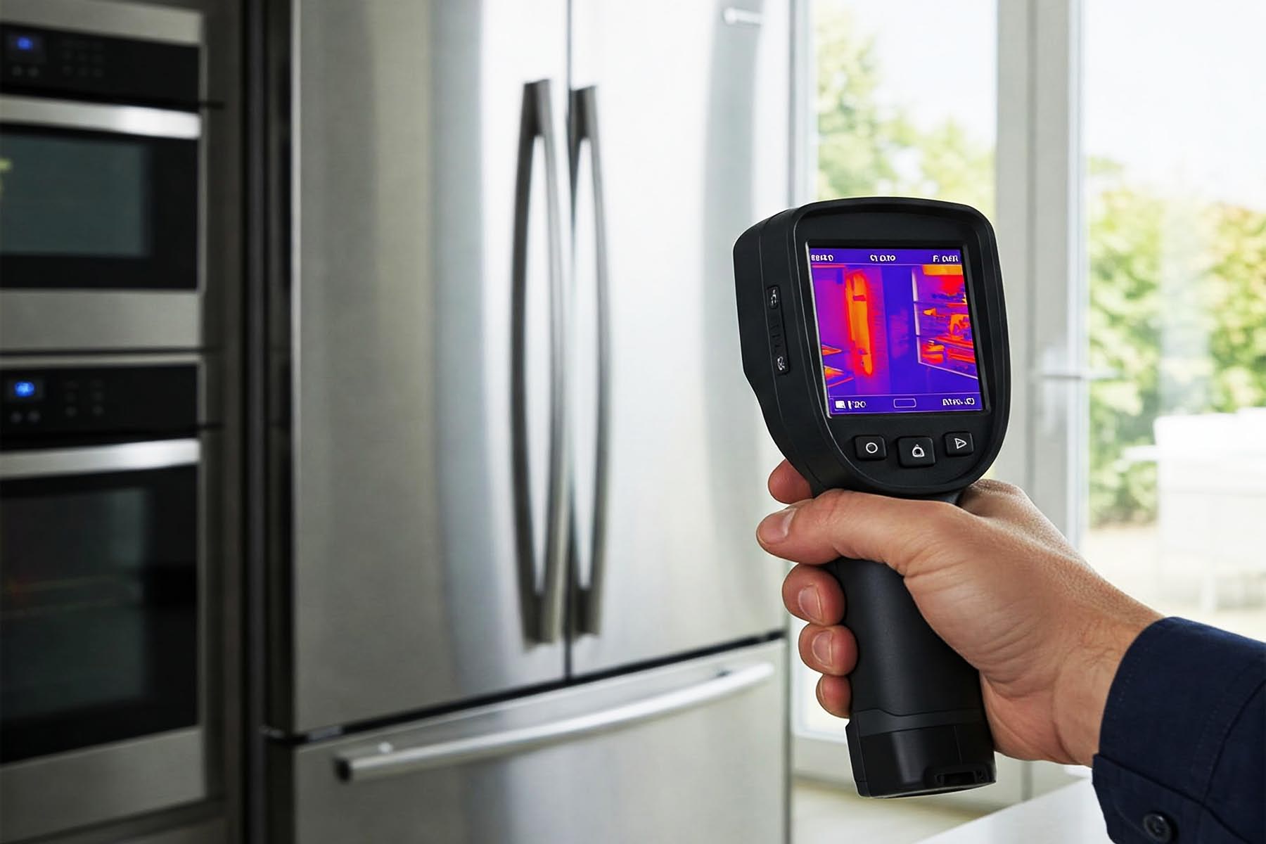 Today’s thermal cameras are small, affordable, and incredibly useful for diagnosing problems in your refrigerator, oven, dryer, or dishwasher in Liberty Hill TX